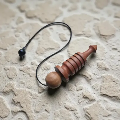 Pendule en bois Osiris – Radiesthésie énergétique
