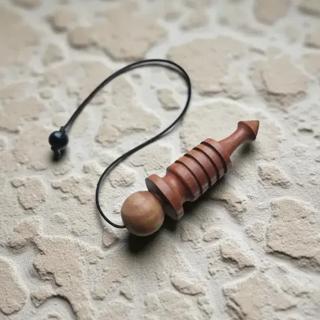 Pendule en bois Osiris – Radiesthésie énergétique