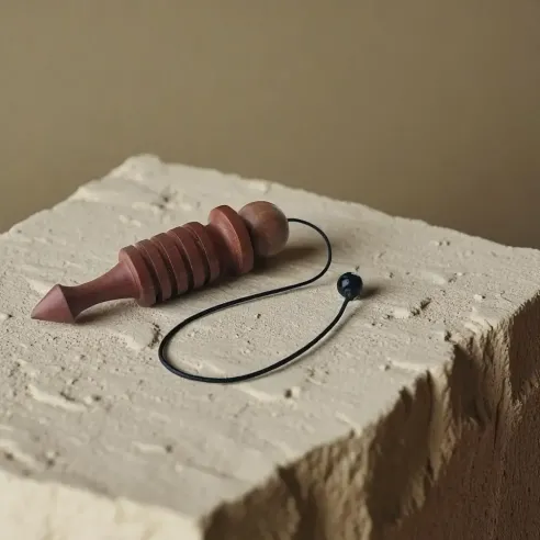 Pendule en bois Osiris – Radiesthésie énergétique