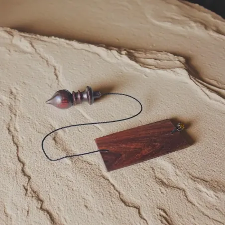 Pendule en bois Horus – Radiesthésie et énergie égyptienne