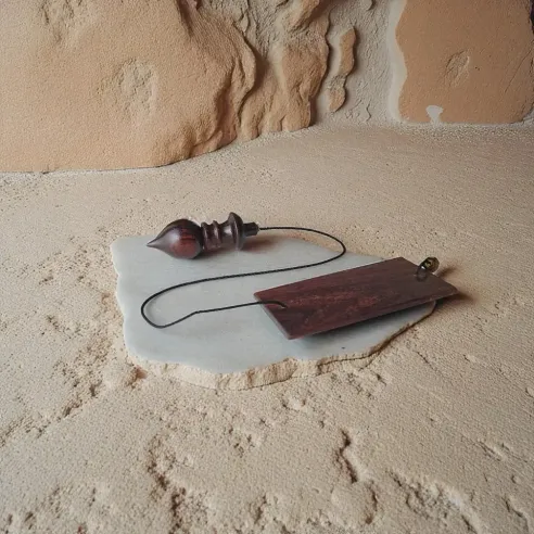 Pendule en bois Horus – Radiesthésie et énergie égyptienne