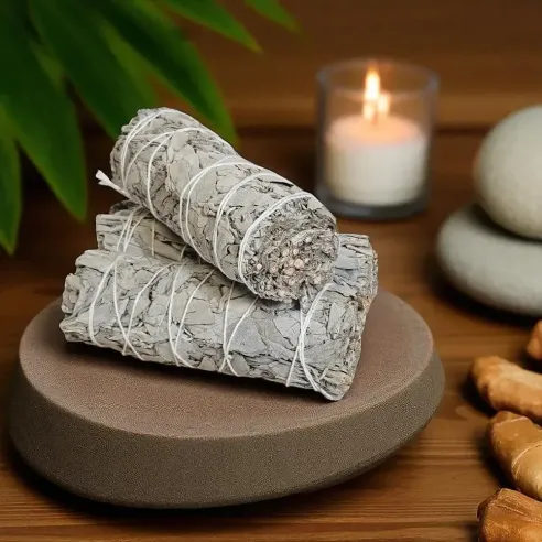 Sauge blanche – Fagot pour purification énergétique douce