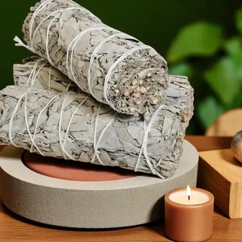 Sauge blanche – Fagot pour purification énergétique douce