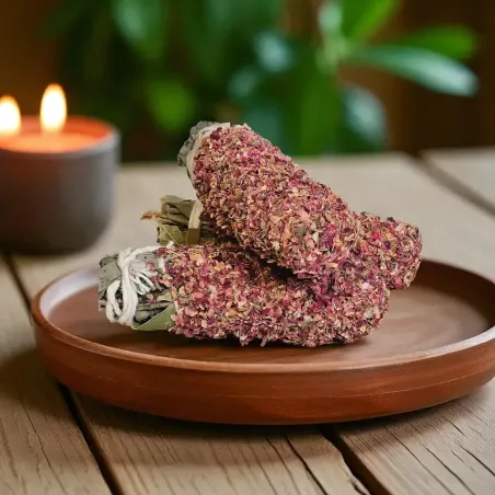 Smudge Sahumitos Amour – Encens aux 3 essences naturelles