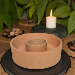 Brûleur Palo Santo & Sauge – Terre Cuite Sacrée