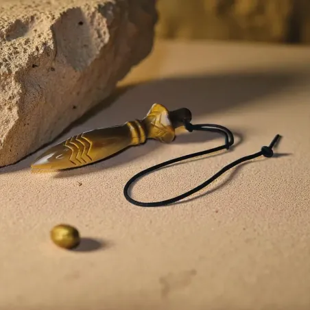 Pendule Thot Œil de Tigre – Protection et Précision