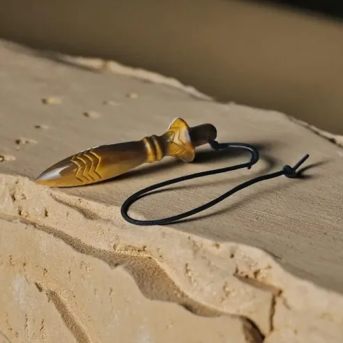 Pendule Thot Œil de Tigre – Protection et Précision