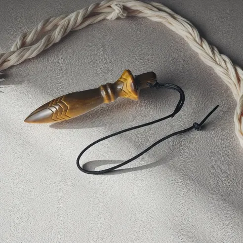 Pendule Thot Œil de Tigre – Protection et Précision