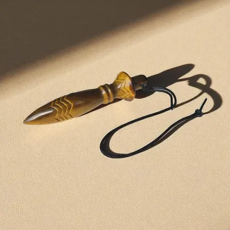 Pendule Thot Œil de Tigre – Protection et Précision