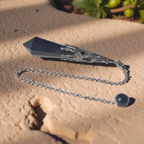 Pendule Obsidienne Noire Witch – Intuition et Protection Spirituelle