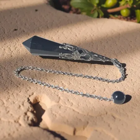 Pendule Obsidienne Noire Witch – Intuition et Protection Spirituelle