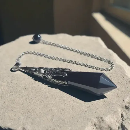 Pendule Obsidienne Noire Witch – Intuition et Protection Spirituelle