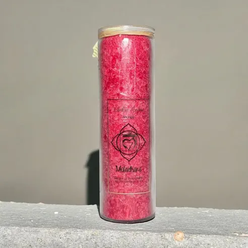 Bougie Chakra Racine – ancrage et énergie vitale