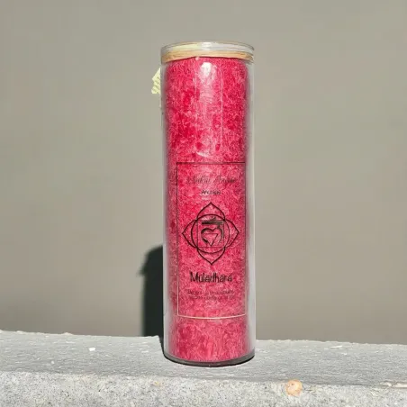 Bougie Chakra Racine – ancrage et énergie vitale