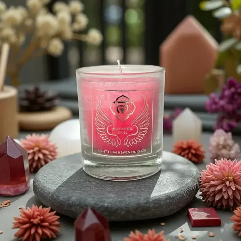 Petite Bougie Chakra Racine – ancrage et force vitale