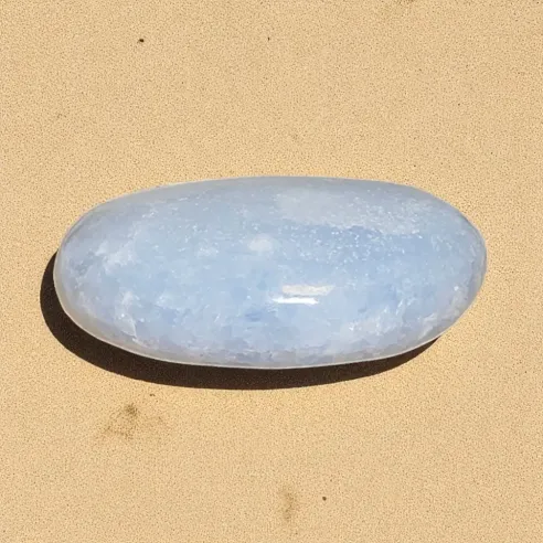 Galet Calcite Bleue 4-5 cm – Pierre apaisante et communication