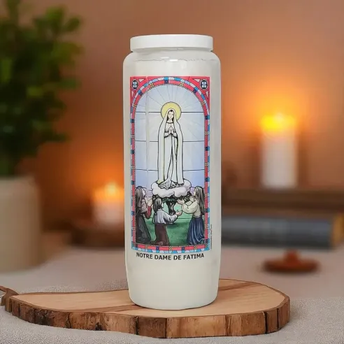 Neuvaine Notre-Dame de Fatima – Bougie de prière sacrée
