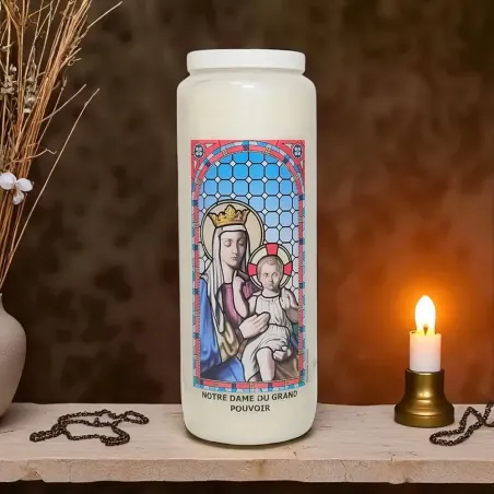 Neuvaine Notre-Dame du Grand Pouvoir – Bougie de prière