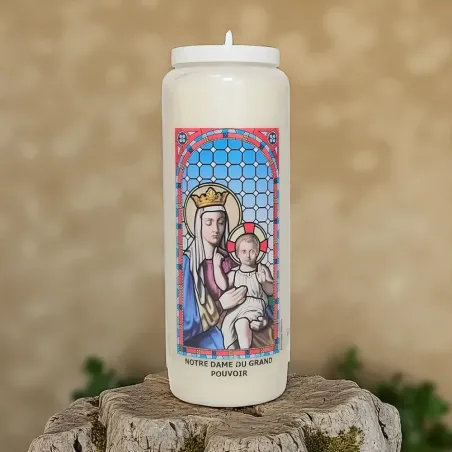 Neuvaine Notre-Dame du Grand Pouvoir – Bougie de prière