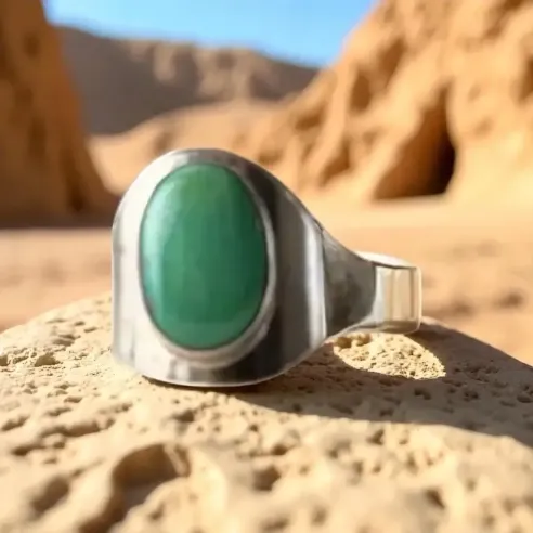 Bague Alia en Turquoise - apaisante et protectrice