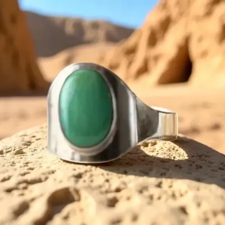 Bague Alia en Turquoise - apaisante et protectrice