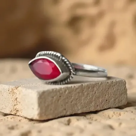 Bague Rubis Catseye - Énergie du cœur