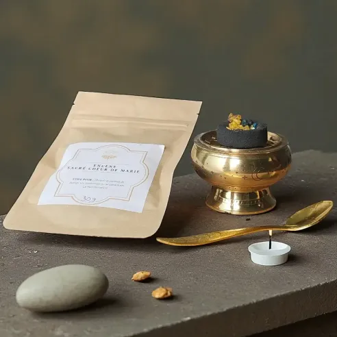 Encens en grains Sacré Cœur de Marie - Paix et amour maternel