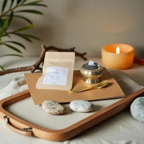 Encens en grains Benjoin Blanc – Purification et Apaisement