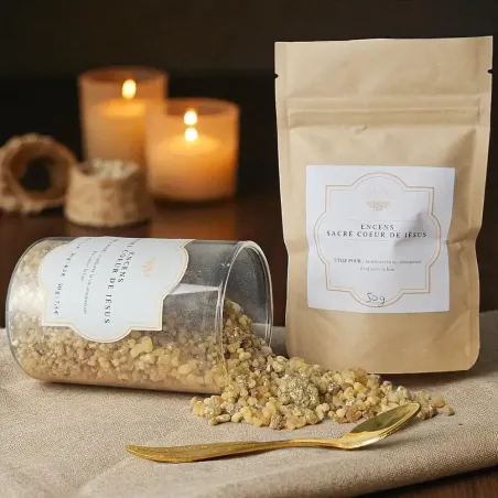 Encens en grains Sacré Cœur de Jésus - Amour et guérison divine