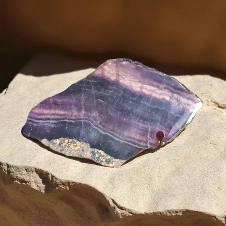 Plaque de fluorite pierre naturelle – Clarté & protection énergétique