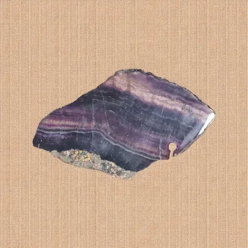 Plaque de fluorite pierre naturelle – Clarté & protection énergétique