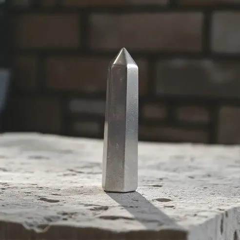 Pointe hématite 4 cm – Pierre d’ancrage et de stabilité