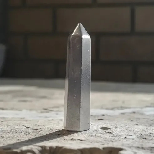 Pointe hématite 4 cm – Pierre d’ancrage et de stabilité