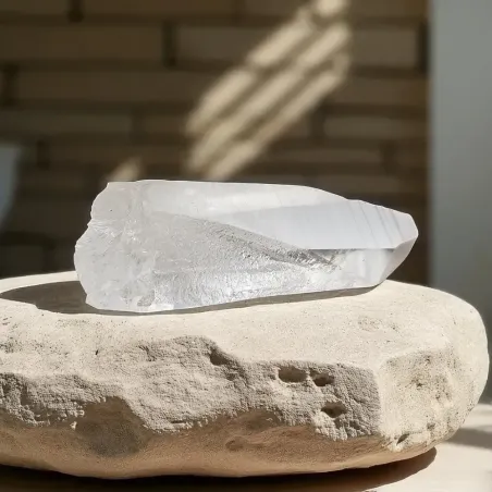 Pointe Cristal de Roche – Énergie pure & Clarté spirituelle