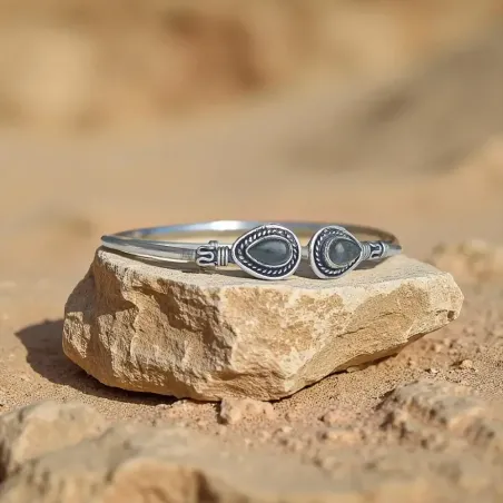 Jonc Cuivre Labradorite – Protection et Équilibre Énergétique