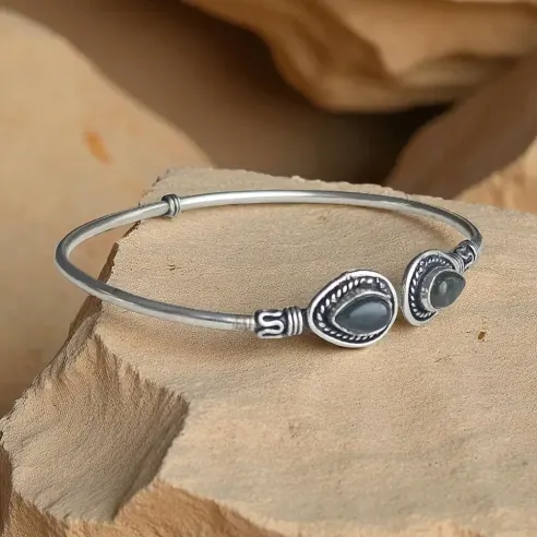 Jonc Cuivre Labradorite – Protection et Équilibre Énergétique