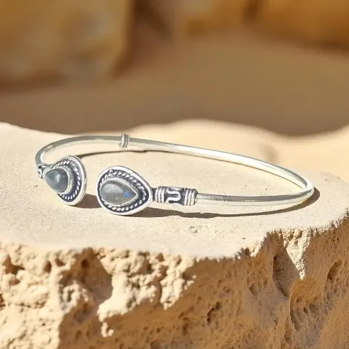 Jonc Cuivre Labradorite – Protection et Équilibre Énergétique