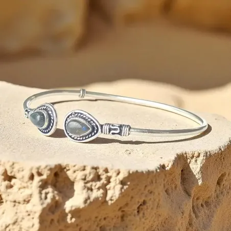 Jonc Cuivre Labradorite – Protection et Équilibre Énergétique