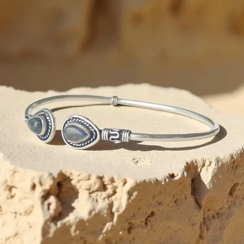 Jonc Cuivre Labradorite – Protection et Équilibre Énergétique