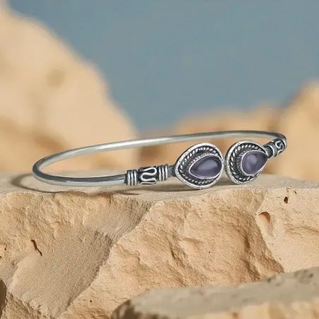 Jonc Cuivre Améthyste – Apaisement et Énergie Spirituelle