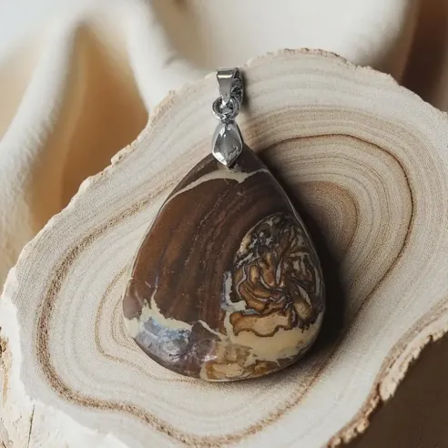 Pendentif Opale Boulder – Mystique et intuition d’Australie