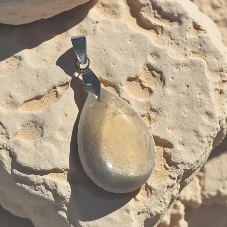 Pendentif Citrine Naturelle – abondance et énergie solaire