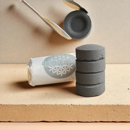 Charbon Ardent 40mm – encens et rituels de purification