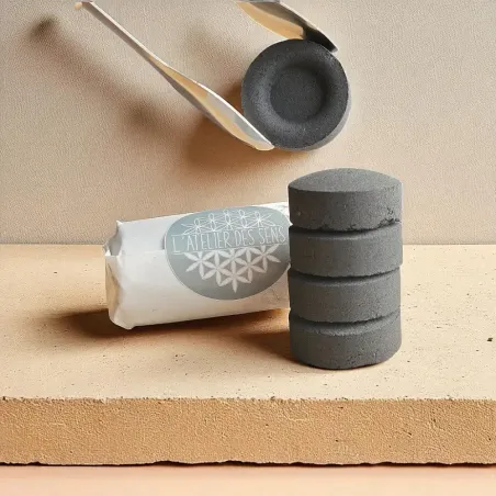 Charbon Ardent 40mm – encens et rituels de purification