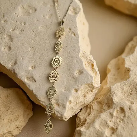 Collier Chakra Pendant – Alignement énergétique et élégance