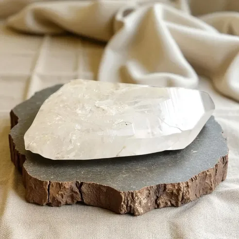 Pointe Cristal de Roche – Énergie pure & Clarté spirituelle