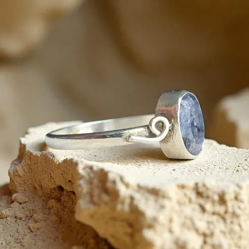 Bague Saphir Angel – Argent - Sagesse et élévation