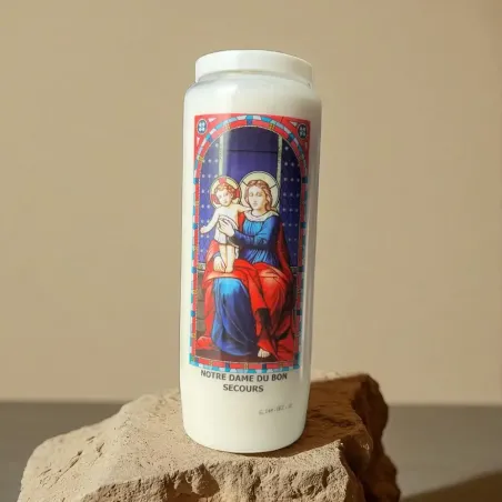 Neuvaine Notre-Dame du Bon Secours – Bougie prière 9 jours