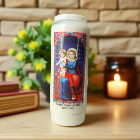 Neuvaine Notre-Dame du Bon Secours – Bougie prière 9 jours