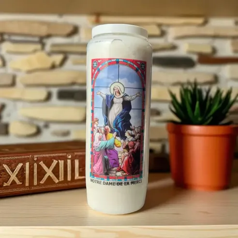 Neuvaine Notre-Dame de la Merci – Bougie de prière 9 jours